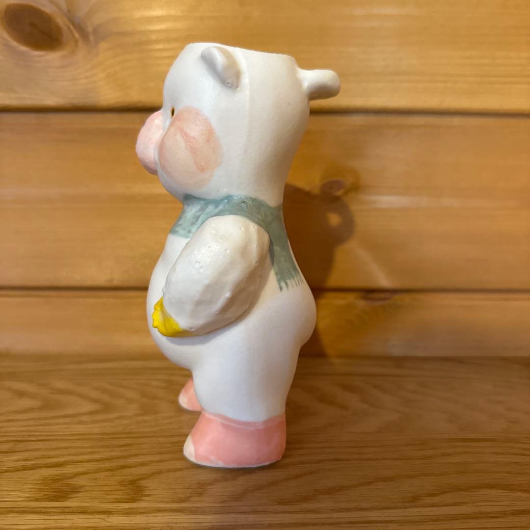 増田光　くま　壁掛け花器