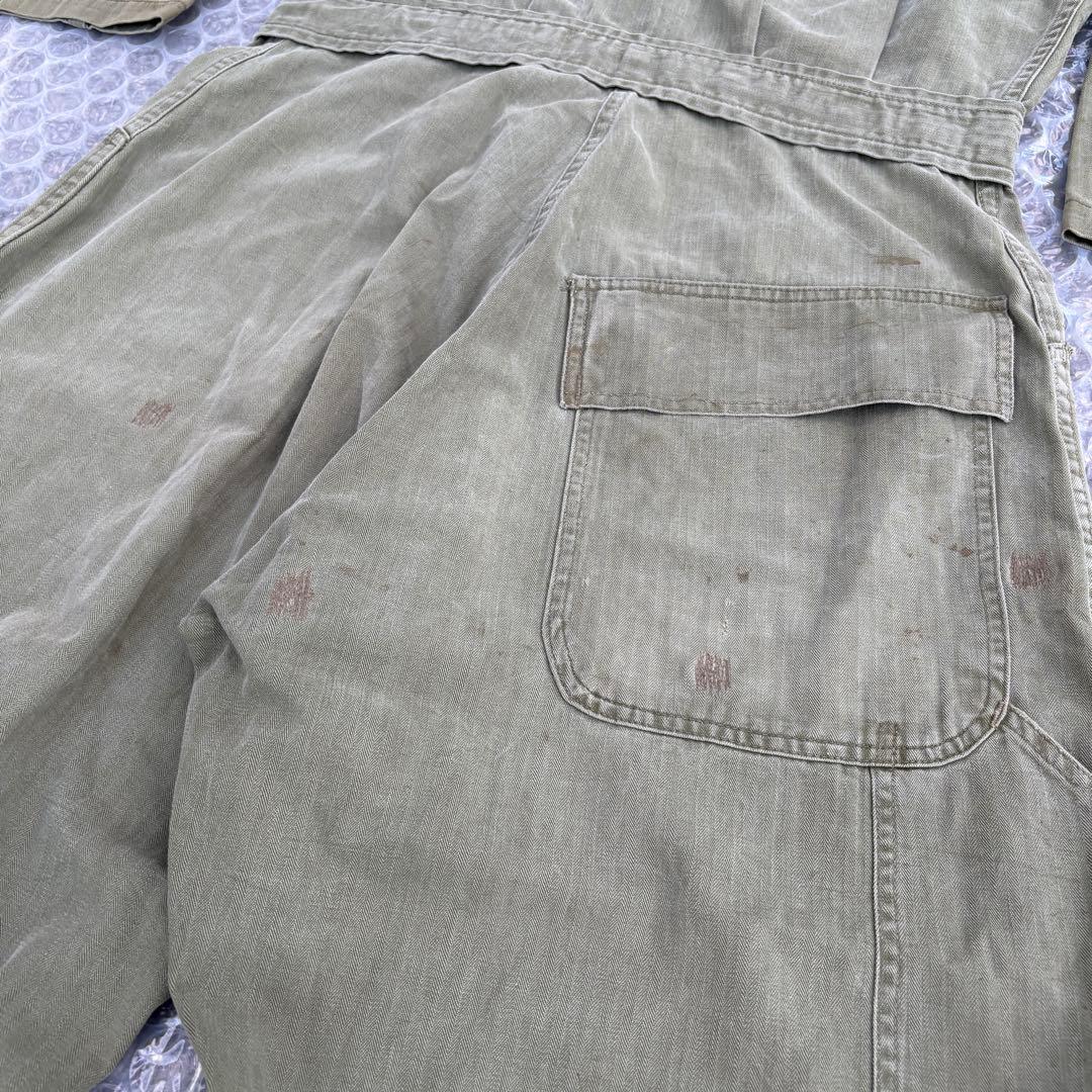 40s 米軍 実物 m43 つなぎ オールインワン hbt ヘリンボーン ミリタ