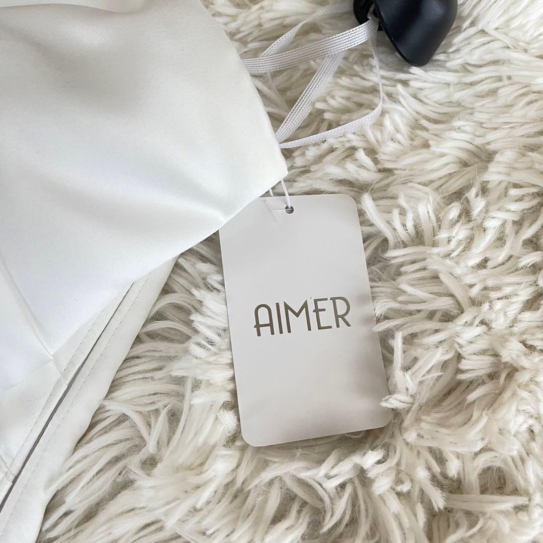 【新品未使用】AIMER ビスチェドレス ウェディングドレス