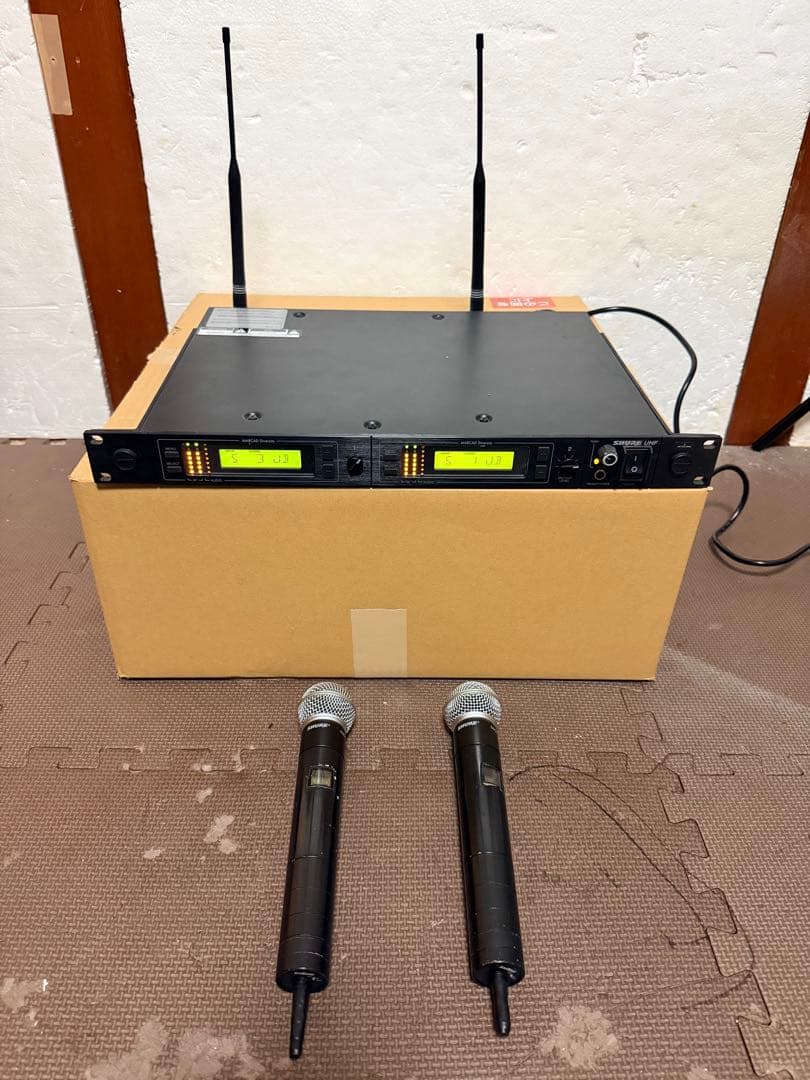 Shure u4d/sm58、動作確認済み。良い品。