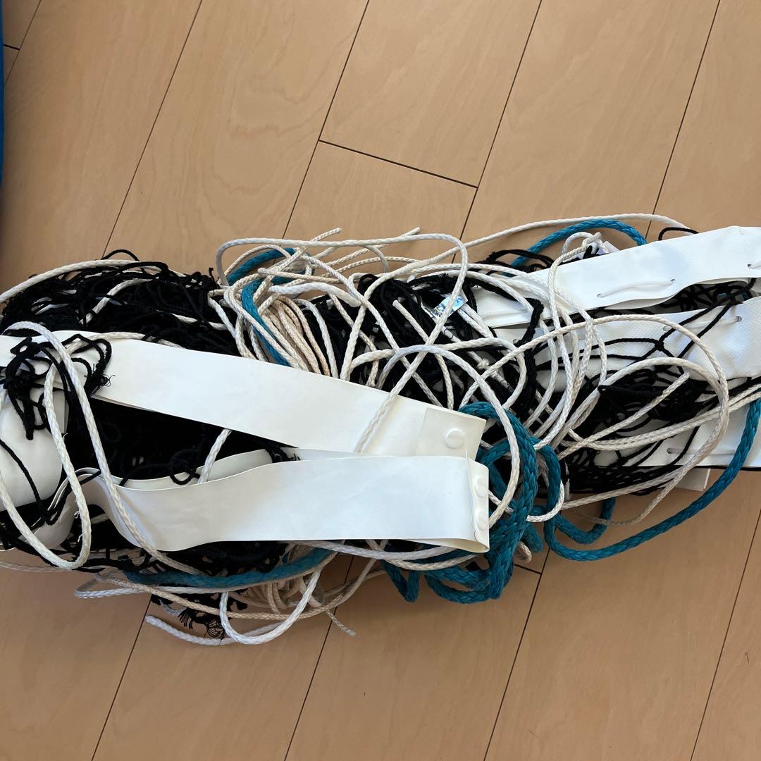 アシックス　9人制用　バレーボール　ネット