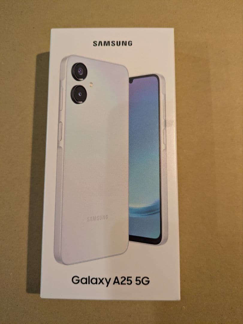 Samsung Galaxy A25 5G 本体 ライトブルー【新品未開封】
