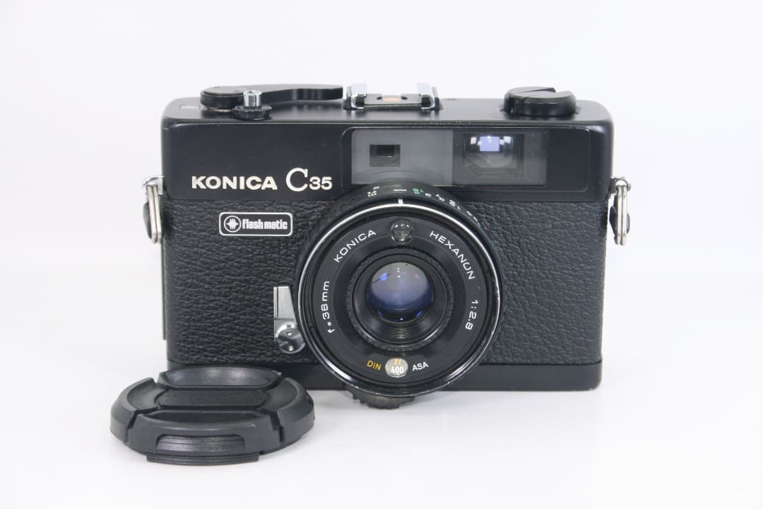 KONICA C35 FM(ブラック) フルメンテナンス済み#313