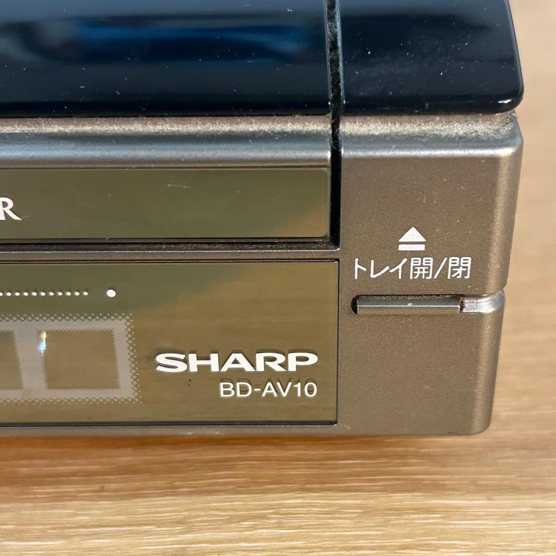 動作未確認　ブルーレイ・ディスクレコーダー　SHARP BD-AV10 欠品あり