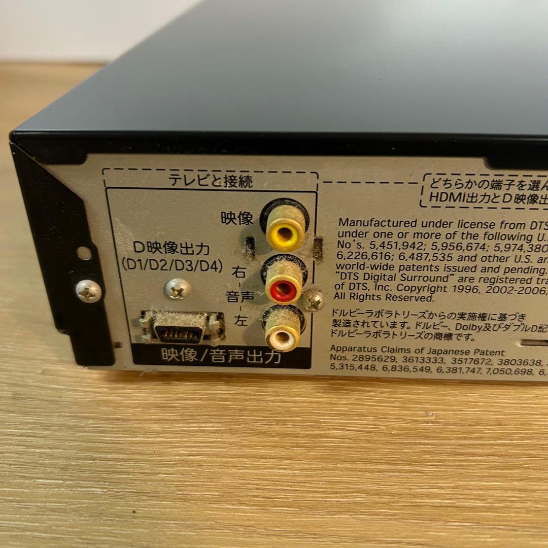 動作未確認　ブルーレイ・ディスクレコーダー　SHARP BD-AV10 欠品あり