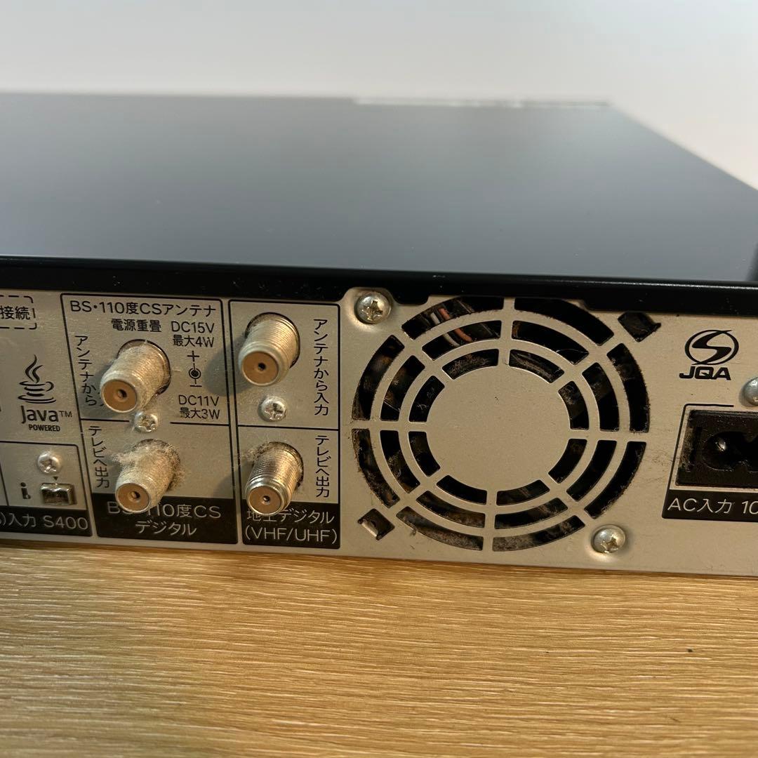 動作未確認　ブルーレイ・ディスクレコーダー　SHARP BD-AV10 欠品あり