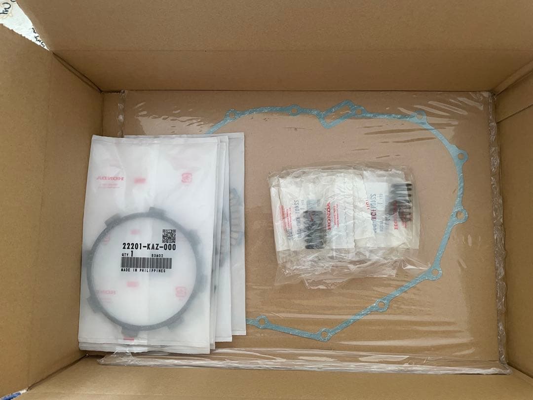 ホーネット250HONDA純正クラッチキット クラッチ板 スプリング ガスケット