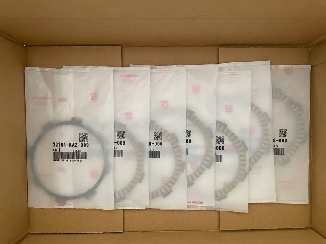 ホーネット250HONDA純正クラッチキット クラッチ板 スプリング ガスケット