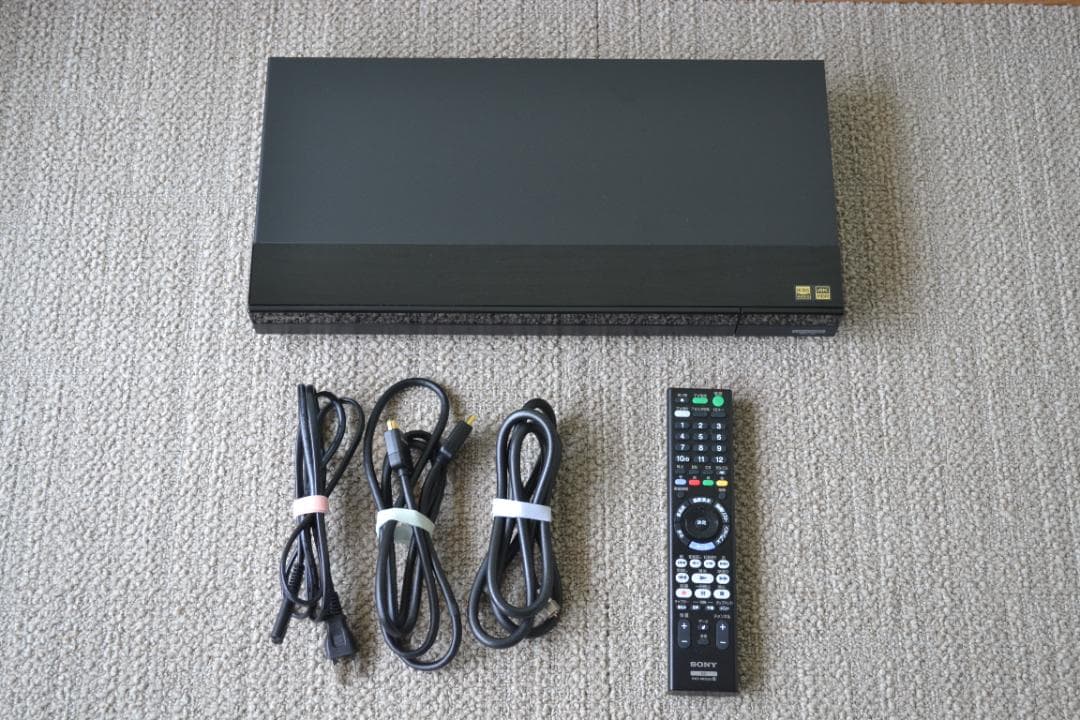 【美品】SONYブルーレイレコーダーBDZ-FBW1000ダブルチューナー1TB