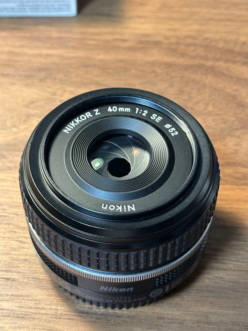 NIKKOR Z 40mm f/2 SEレンズ 使用回数20回以下