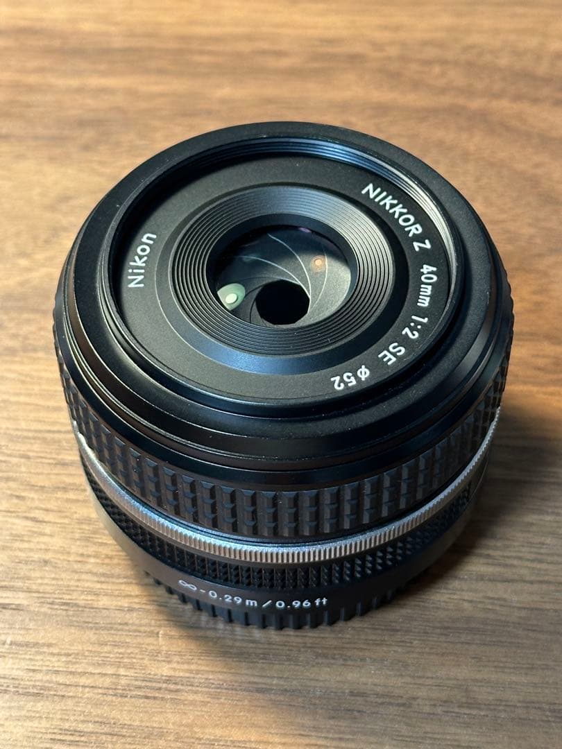 NIKKOR Z 40mm f/2 SEレンズ 使用回数20回以下