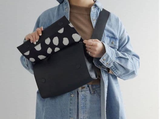 ear PAPILLONNER イアパピヨネ　ワイドテープショルダー