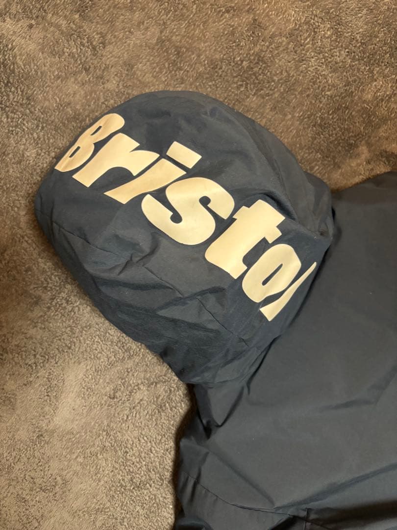 Bristol 防水フード付きジャケット ネイビー