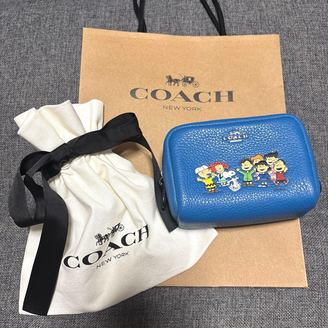 COACH SNOOPY 小物入れ　ポーチ