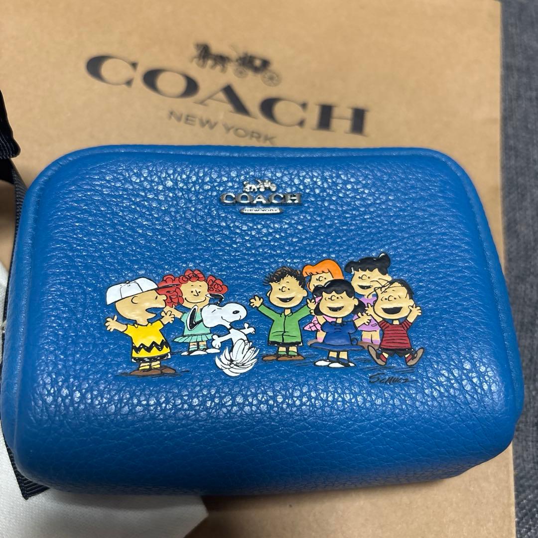 COACH SNOOPY 小物入れ　ポーチ