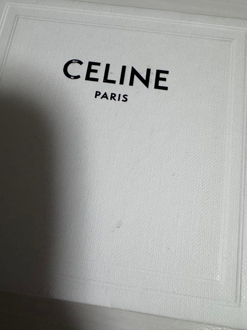 CELINE ラージ ヘアクロー / アセテート アイボリー