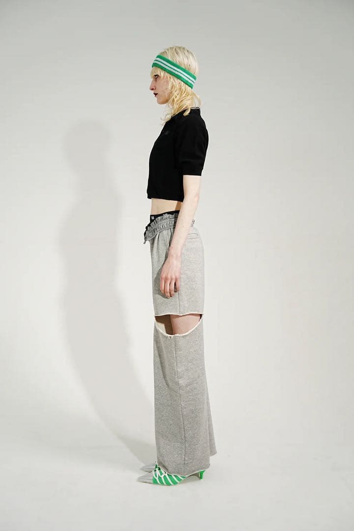 【新品タグ付き】インナーパンツ付きANR2WAY SLITSWEATPANTS