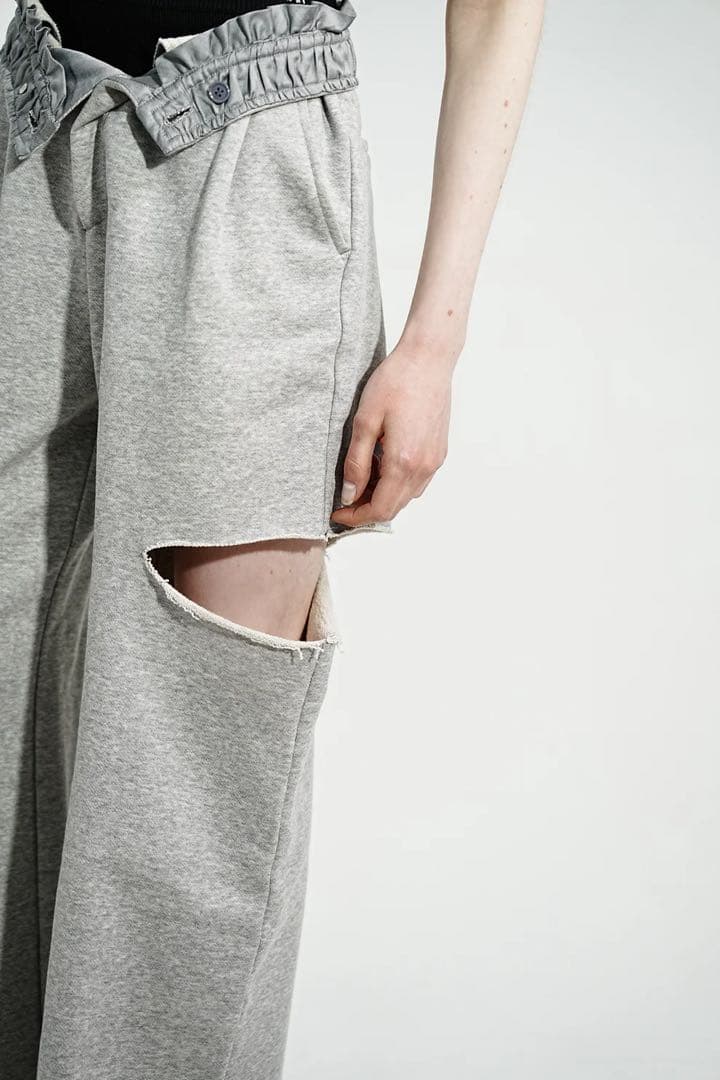 【新品タグ付き】インナーパンツ付きANR2WAY SLITSWEATPANTS