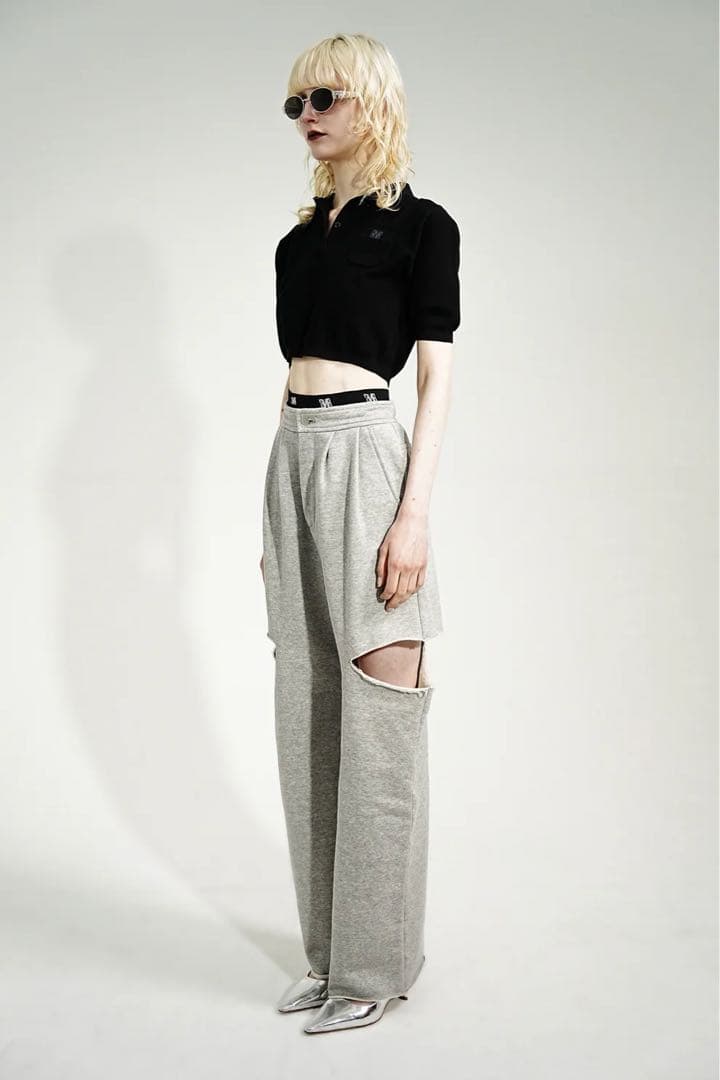 【新品タグ付き】インナーパンツ付きANR2WAY SLITSWEATPANTS