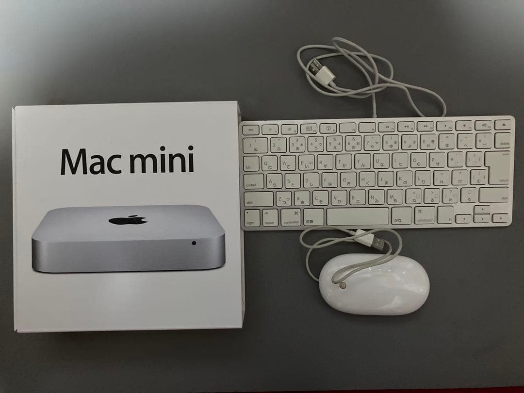 Macmini late2012 corei5メモリ8GB 500GB×2SSD