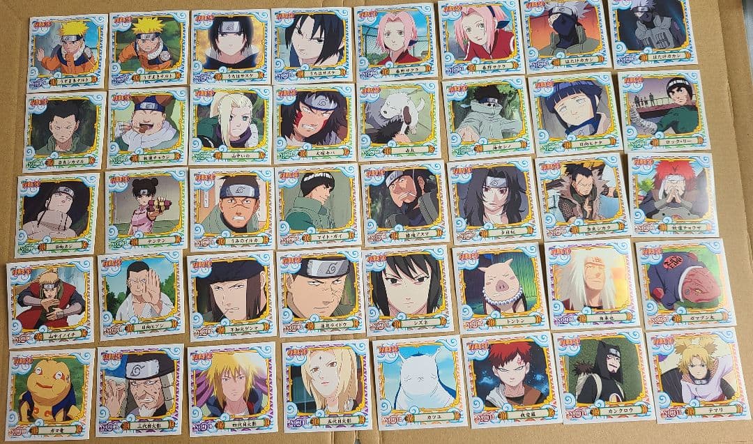 NARUTO ナルト シール 84枚まとめ売り