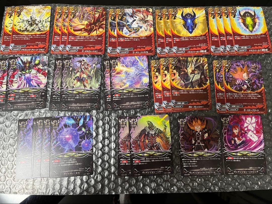 バディファイト　ロストワールド　デッキ　デッキパーツ　次元竜デッキ付き