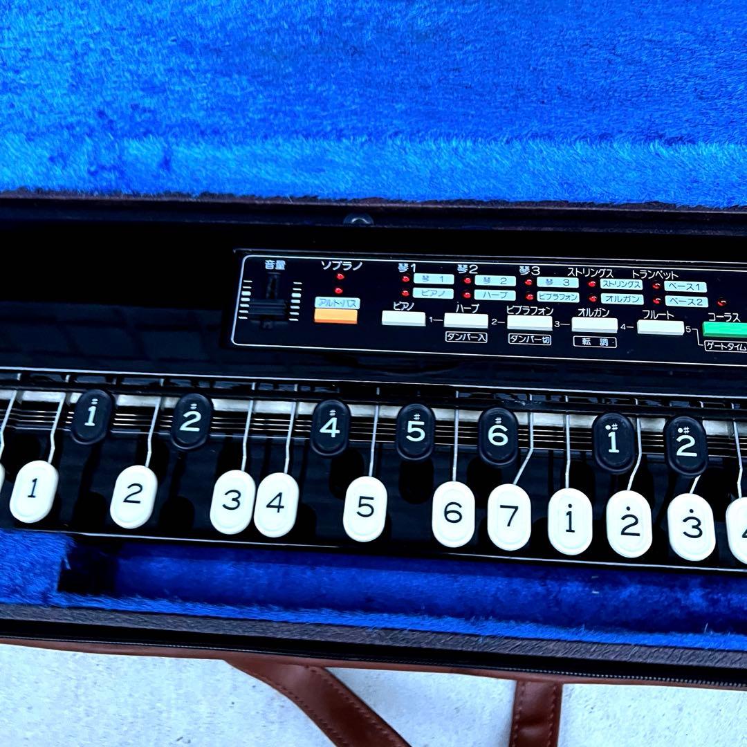 コムニクス エレキ 大正琴 CK-201 スピーカー 音色切替機能 搭載 明日琴