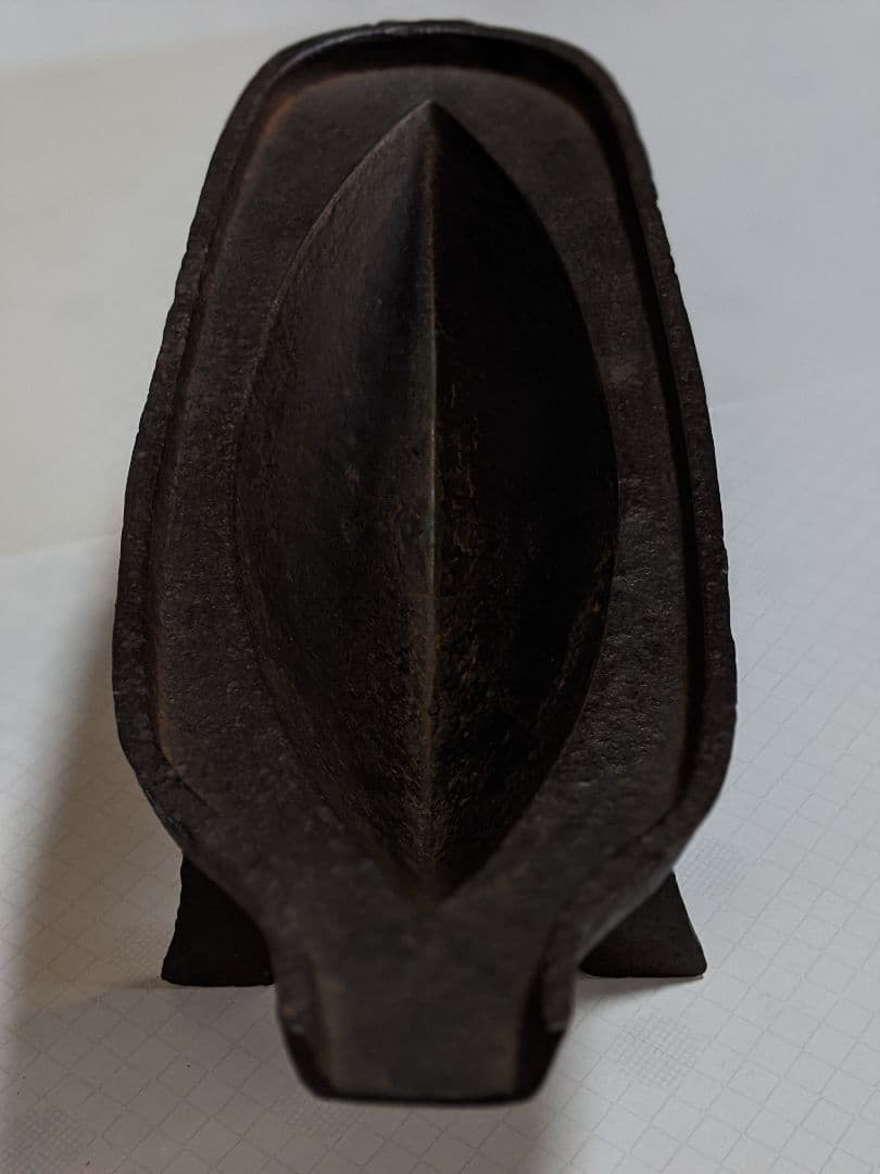 薬研 やげん 鉄製 漢方 粉砕 調剤道具 古民具アンティーク