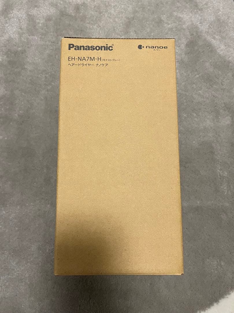 【新品未使用】Panasonic ナノケア モイストグレー EH NA7M H