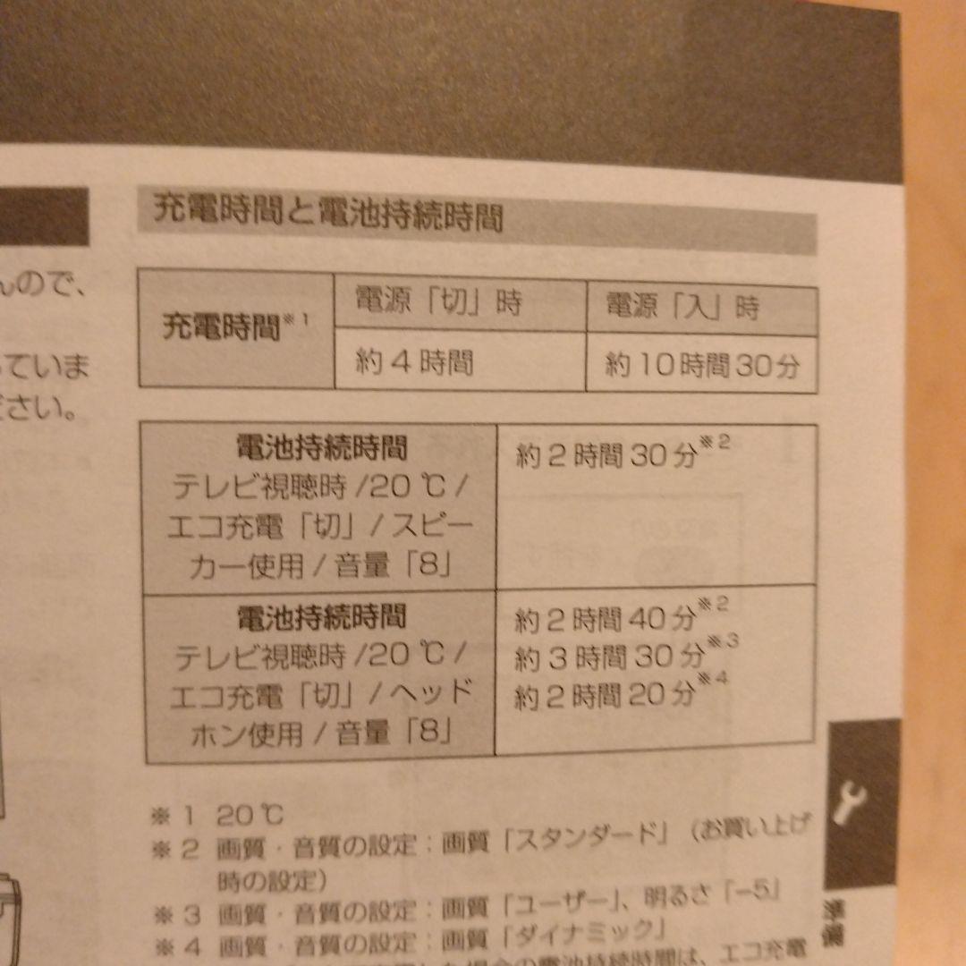 【防水テレビ・ブルーレイ】PanasonicプライベートビエラUN-15TD7