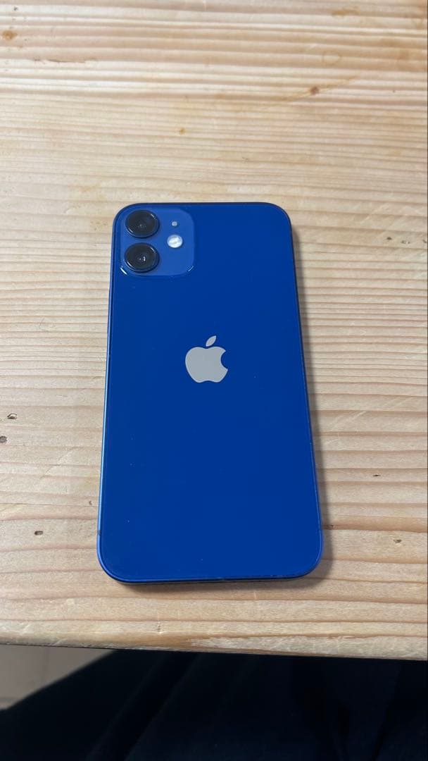 【SIMフリー】iPhone 12 mini 64GB ブルー バッテリー85%