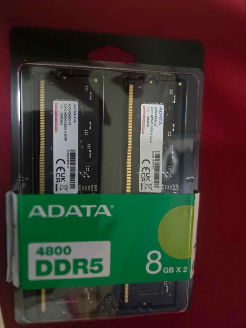 ADATA DDR5 4800MHz 8GB x 2 エイデータ メモリ