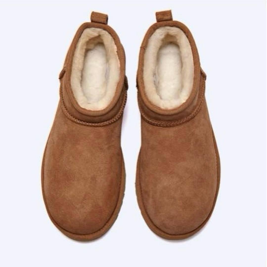 UGG 韓国 Classic Ultra Mini Boots Chestnut