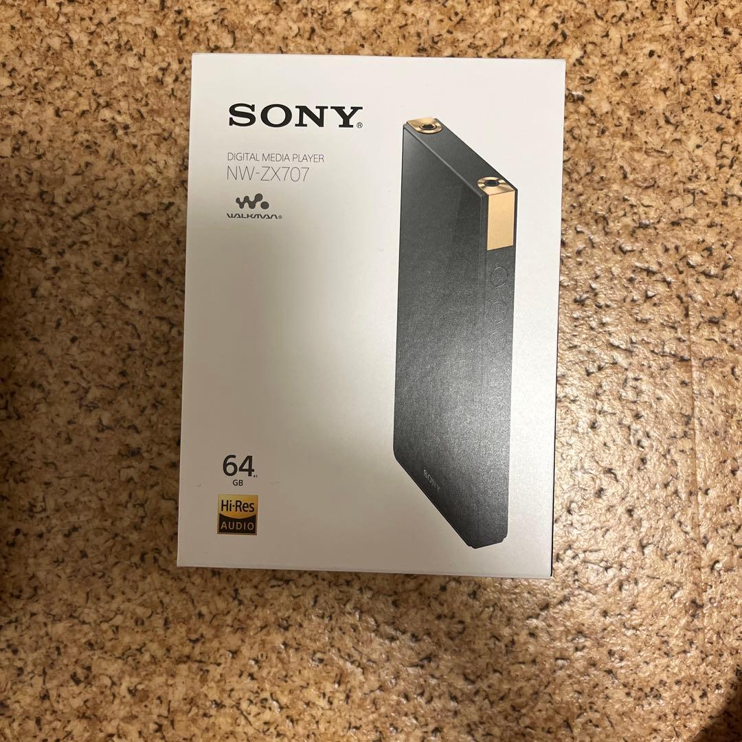 SONY NW-ZX707 イヤホン・ケーブルなどおまけ付き