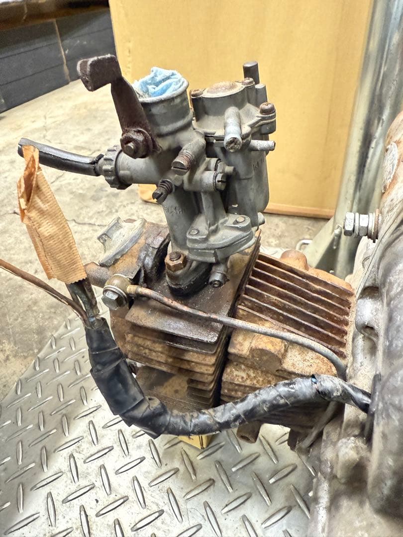 スーパーカブC102(初期型)セル専用エンジン