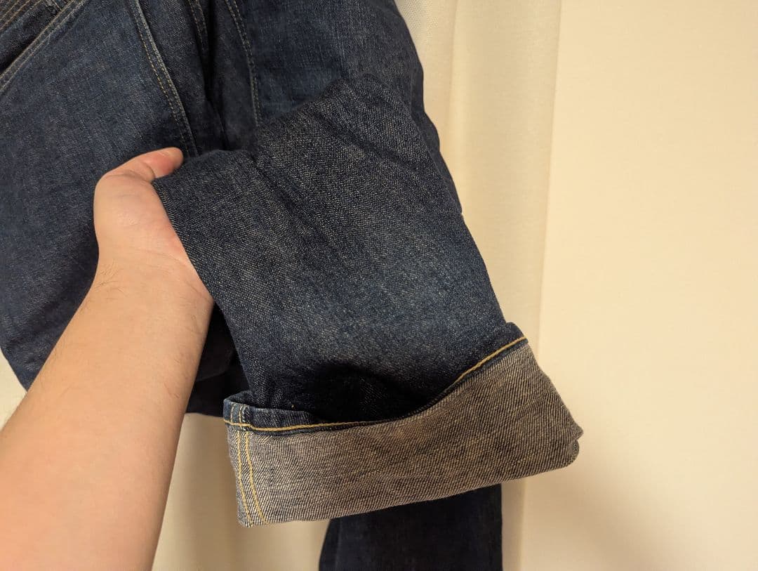 パンツ SASSAFRAS FALL LEAF SPRAYER PANTS DENIM