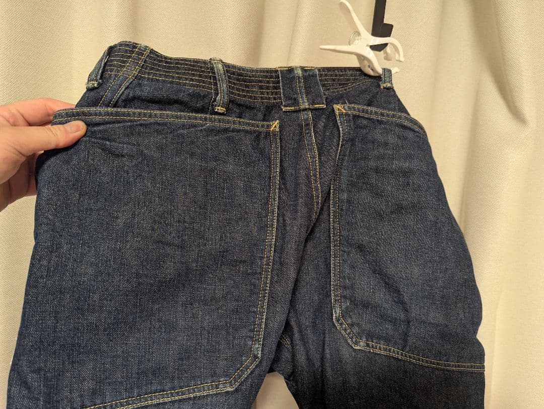 パンツ SASSAFRAS FALL LEAF SPRAYER PANTS DENIM