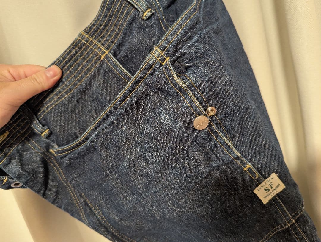 パンツ SASSAFRAS FALL LEAF SPRAYER PANTS DENIM