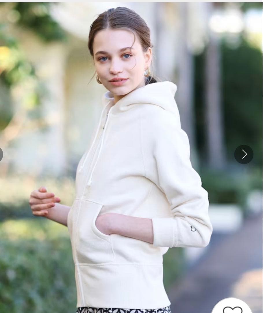 DRESSTERIOR ドレステリア 吊裏毛ジップアップパーカー サイズ2