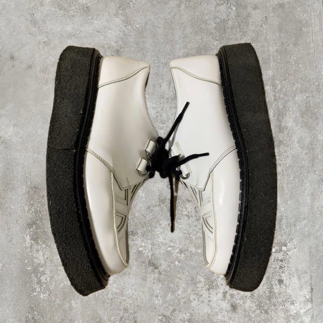 E COX ジョージコックス ユニオンジャック ラバーソール UK9