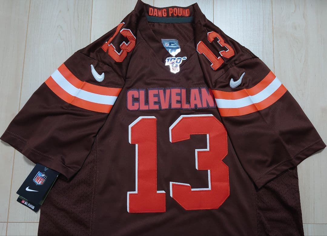 NFL ブラウンズ オデル・ベッカムJr NIKE リミテッドジャージ【MD】