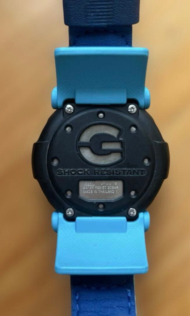 CASIO★美品G-001Bブルージェイソン★レア希少色腕時計G-SHOCK