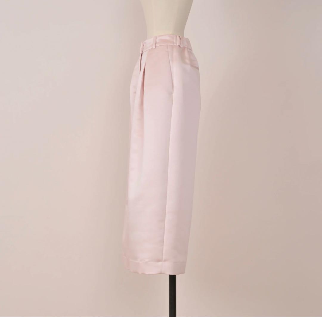 完売品　Have サテンフレアガウチョPT ピーチ