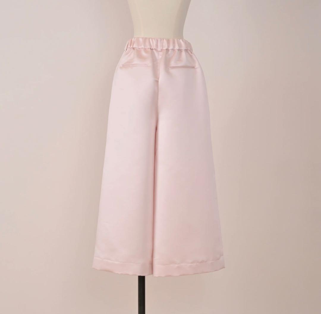 完売品　Have サテンフレアガウチョPT ピーチ