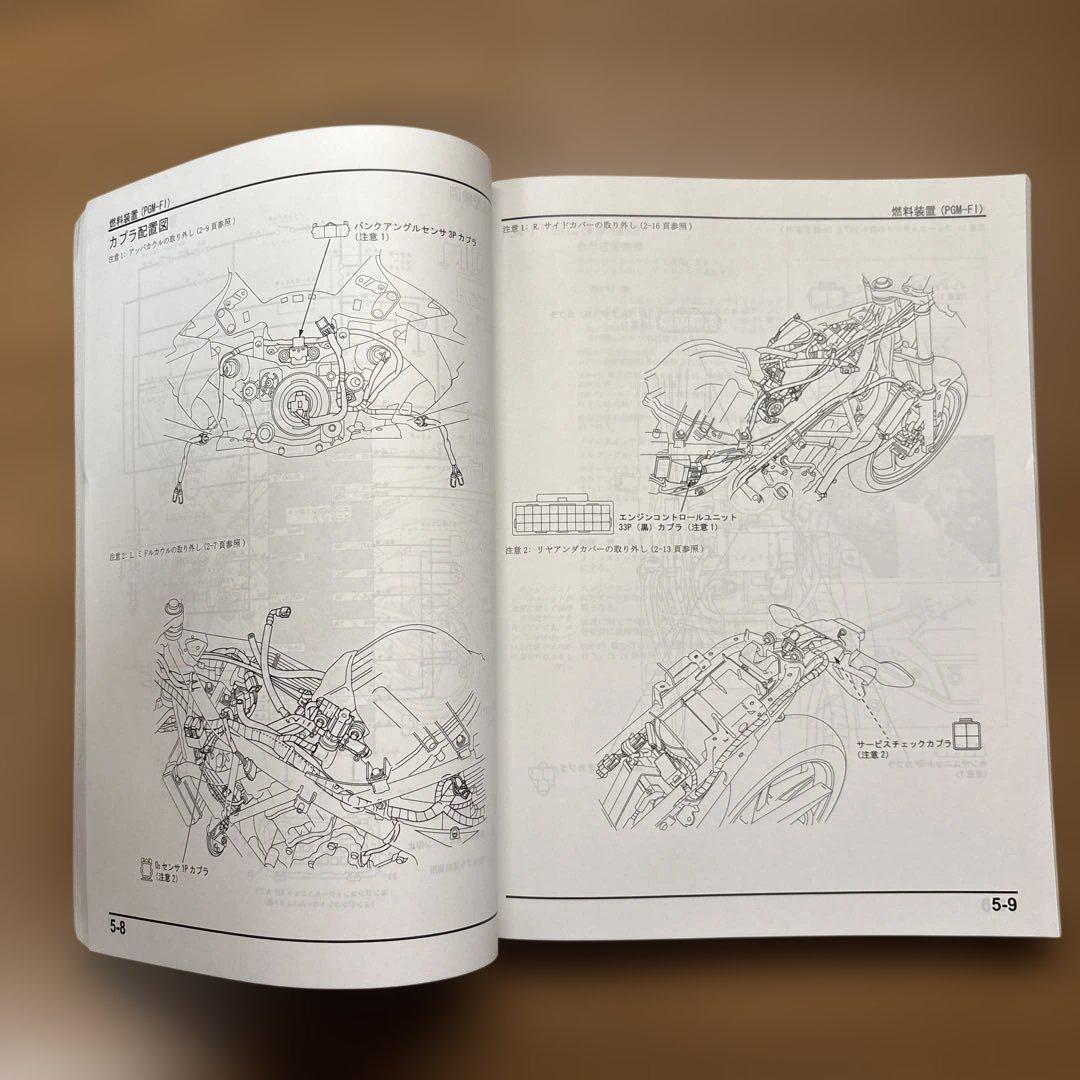 HONDA CBR250R サービスマニュアル　MC41　ホンダ　バイク