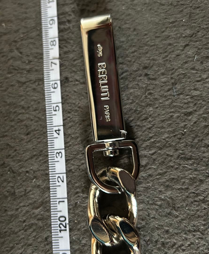 ベルルッティ　メタルチェーン　ショルダー　ストラップ