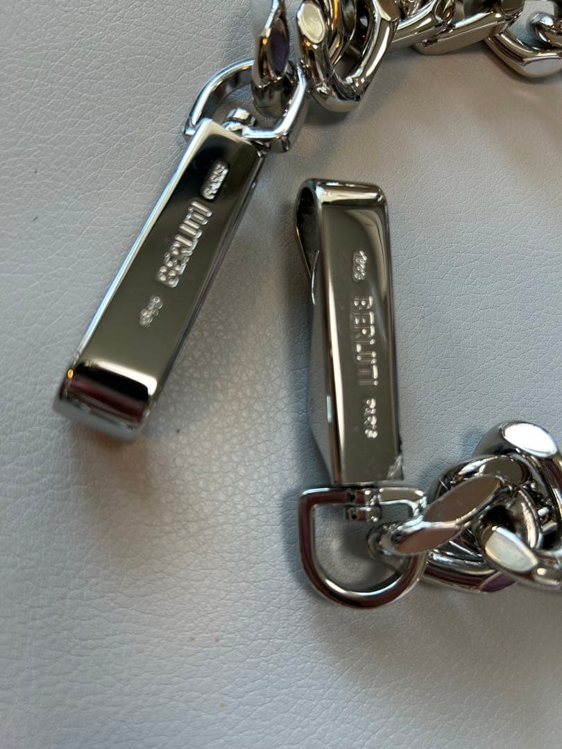 ベルルッティ　メタルチェーン　ショルダー　ストラップ