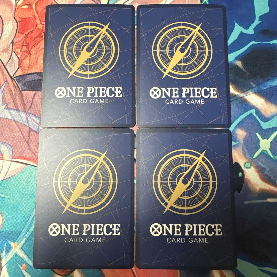 ワンピースカード　ハンコック　ストレージボックス　パラレル　4枚　ST17