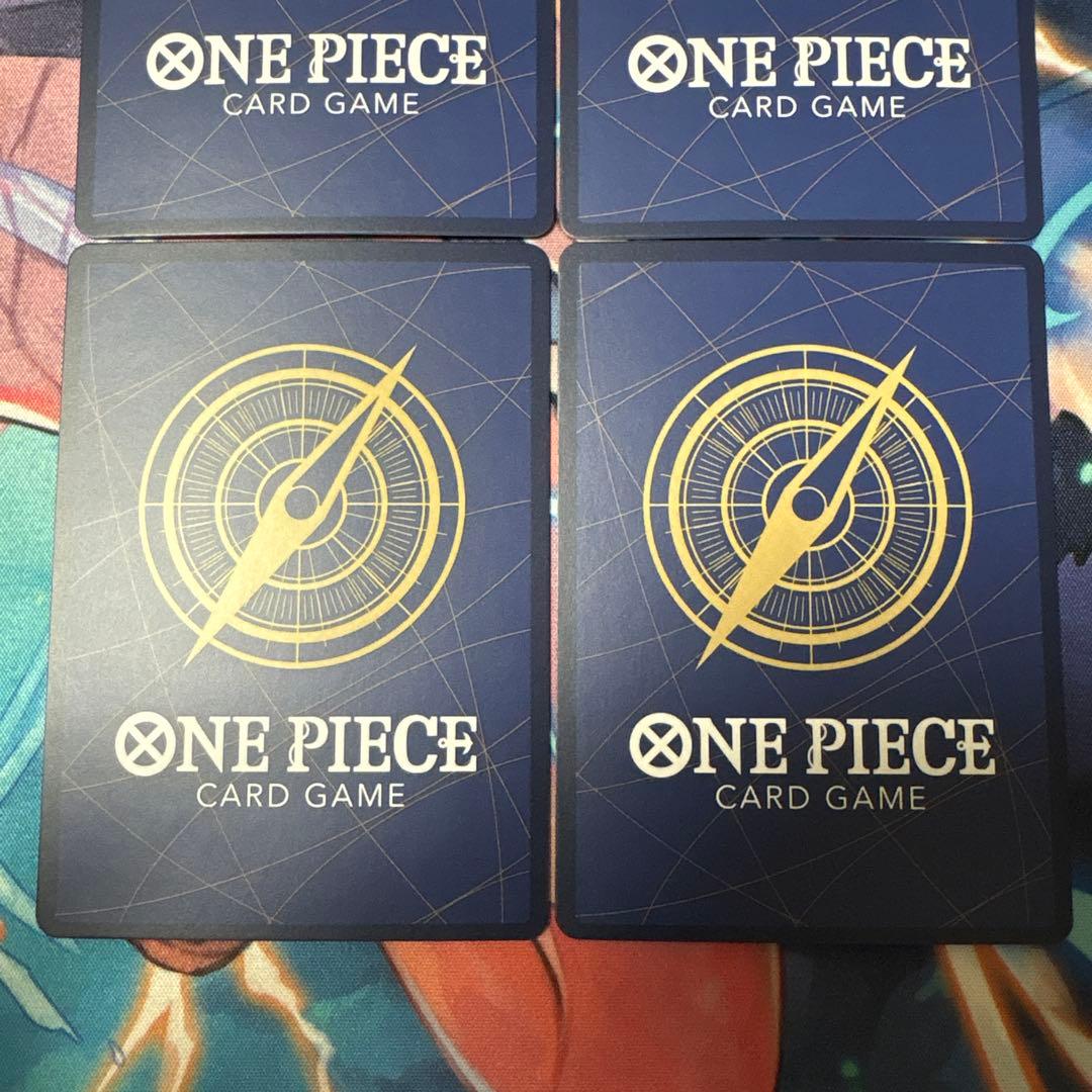 ワンピースカード　ハンコック　ストレージボックス　パラレル　4枚　ST17