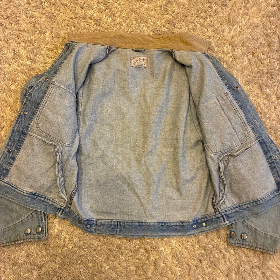 ビンテージ　ポロラルフローレン　デニムジャケット